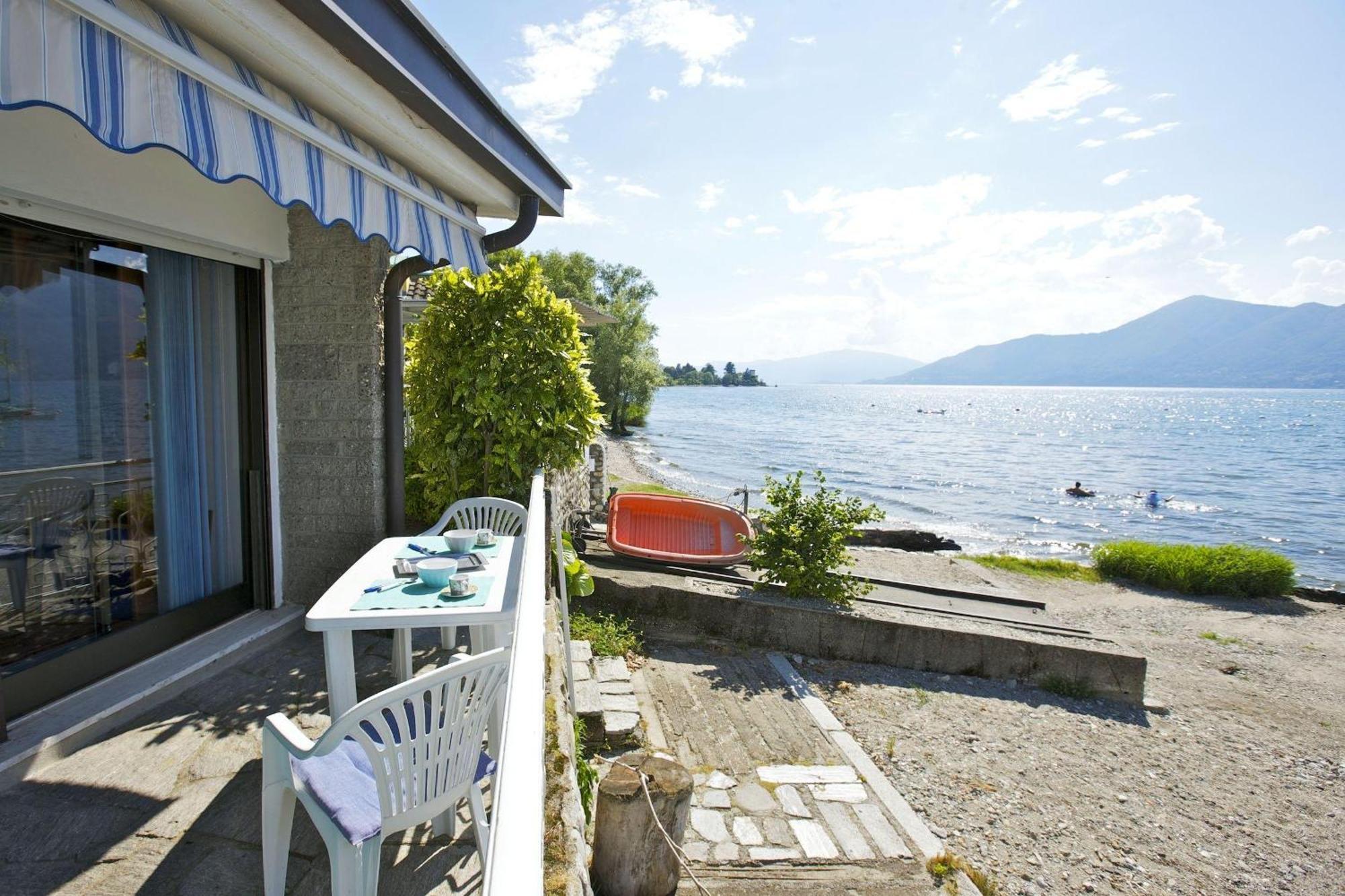 Casa Azzurra Villa Germignaga Bagian luar foto